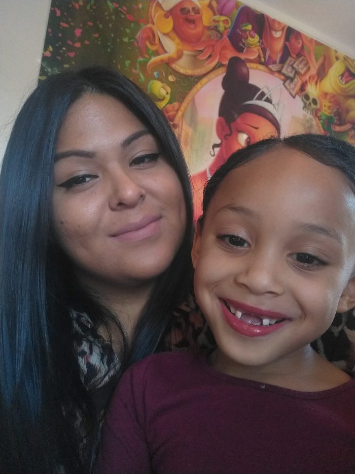 13541 Annamarie Coronel Live Your Dream Soroptimist Mother who won live Your Dream Award with daughter.