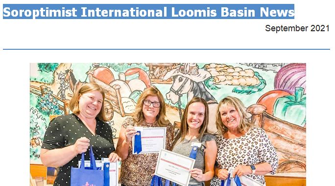 sept news Masthead of newsletter September 2021