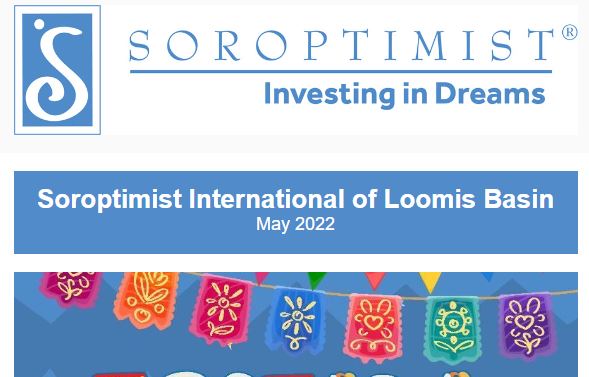 header amy 22 Soroptimist Loomis Newsletter