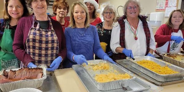 9790e004 Loomis Soroptimist members cook for Senior LIFE Center