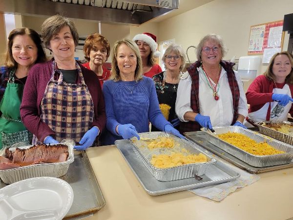 9790e004 Loomis Soroptimist members cook for Senior LIFE Center