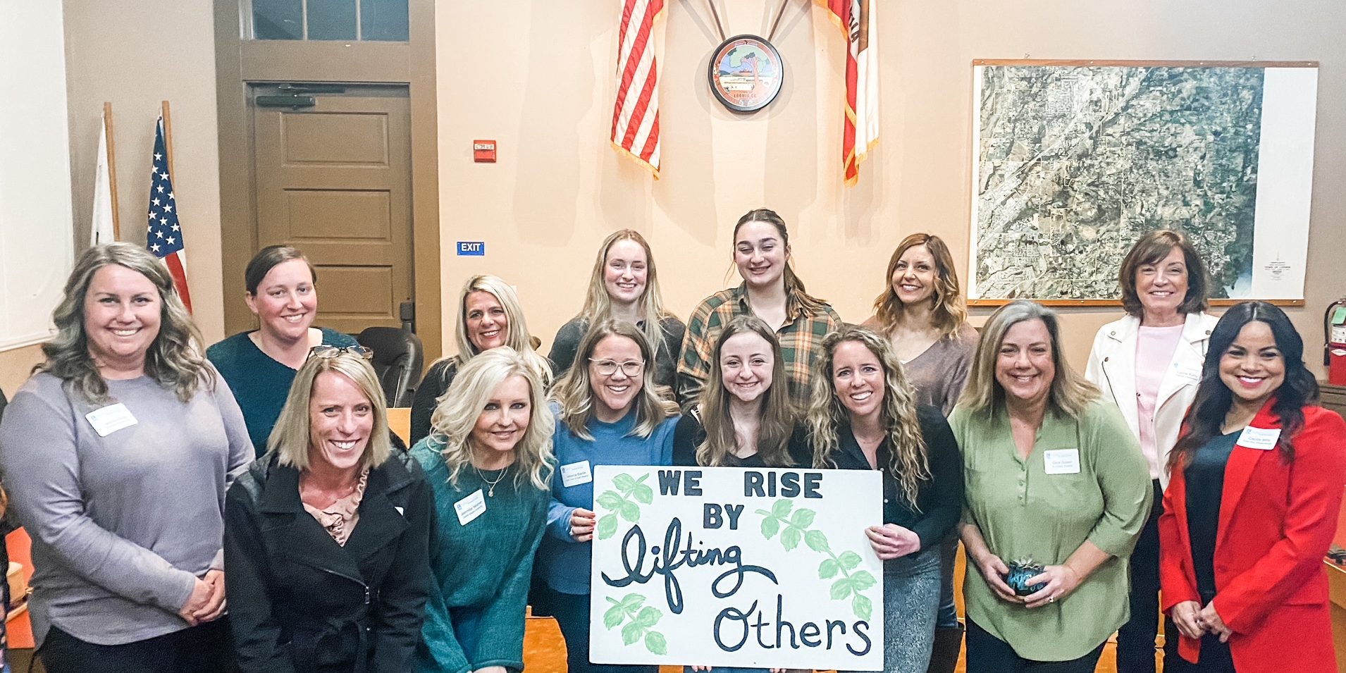 Loomis Soroptimist Award recipients Group of Loomis Soroptimist award winners 2023