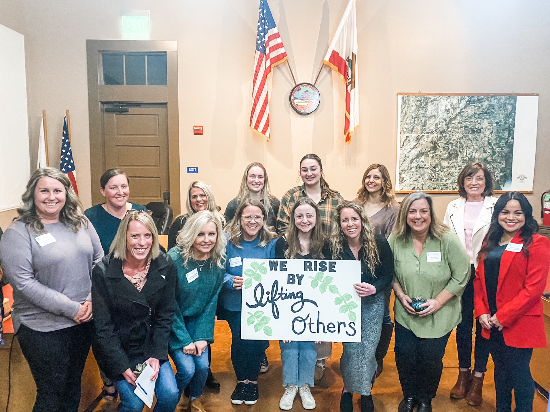 Loomis Soroptimist Award recipients Group of Loomis Soroptimist award winners 2023